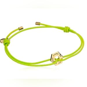 Marc By Marc Jacobs Bolt Friendship Stretch Bracelet - Toucan Green